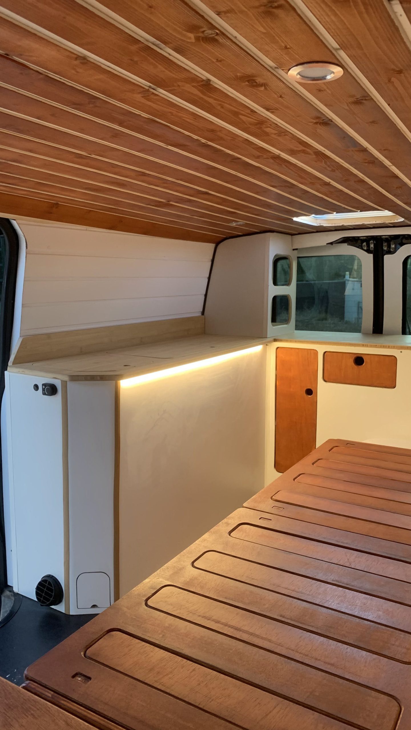 galería camper luz